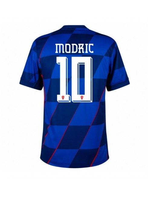 Hrvatska Luka Modric #10 Gostujuci Dres EP 2024 Kratak Rukavima Hrvatska Luka Modric #10 Gostujuci Dres EP 2024 Kratak Rukavima